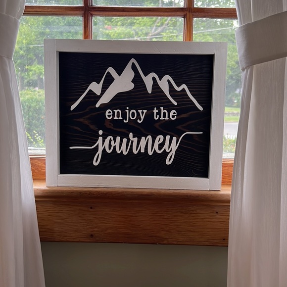 Enjoy the Journey Sign - Picture 1 of 2